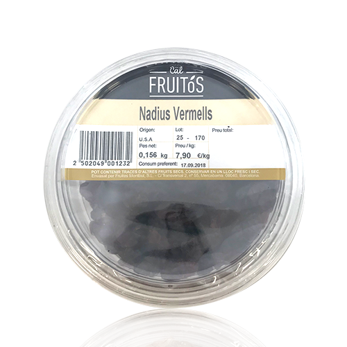 Nabius vermells (160 g)