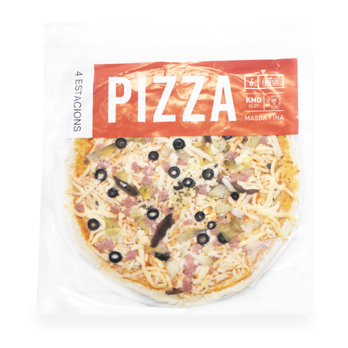 Pizza 4 estacions (370 g) Cal Fruitós