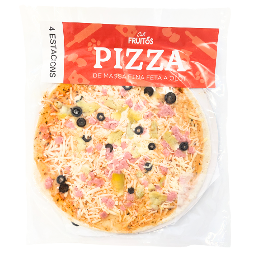Pizza 4 estacions (370 g) Cal Fruitós