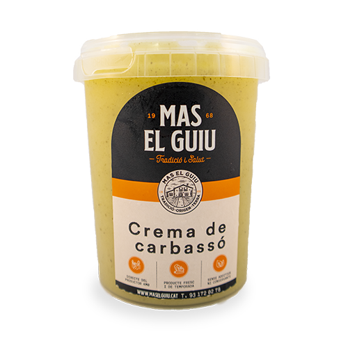 Crema de Carbassó (0.5 l) Mas el Guiu