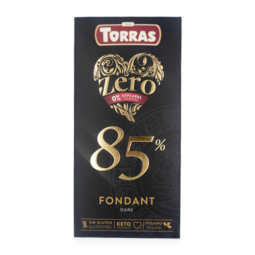 Chocolate Zero Negro 85% (100 g) Torras
