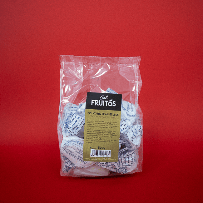 Polvorons d'ametlles (500 g) Cal Fruitós