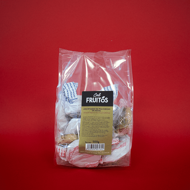 Assortiment de polvorons 500g Cal Fruitós