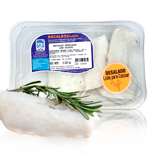 Bacalao desalado lomo (250 g) Alkorta