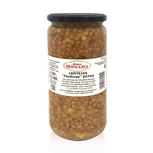 Llenties Pardinas Extra (660 g) Beraza