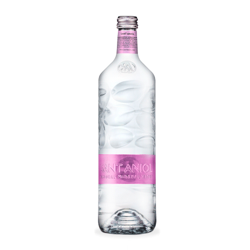 Agua con gas botella de cristal reciclado (0.75 l) sant aniol