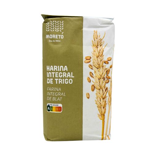 Farina Integral de Blat 1kg Moretó