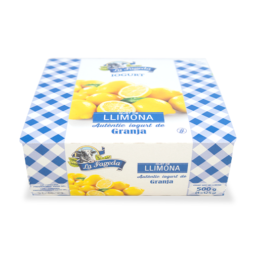 Yogur de Limón (125 g x4) La Fageda