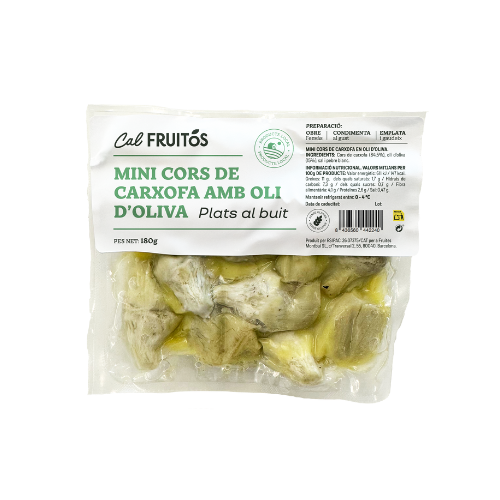 Mini Cors Carxofa en Oli d\'Oliva (180 g) Cal Fruitós 