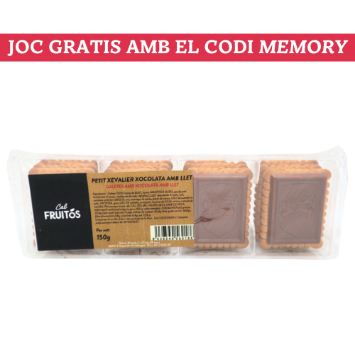 Galeta Petit Xevalier amb llet (150 g) Cal Fruitós
