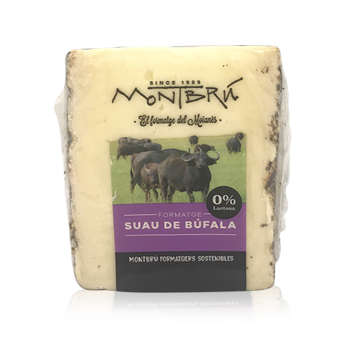 Formatge de Búfala Semicurat Suau (180 g) Montbrú