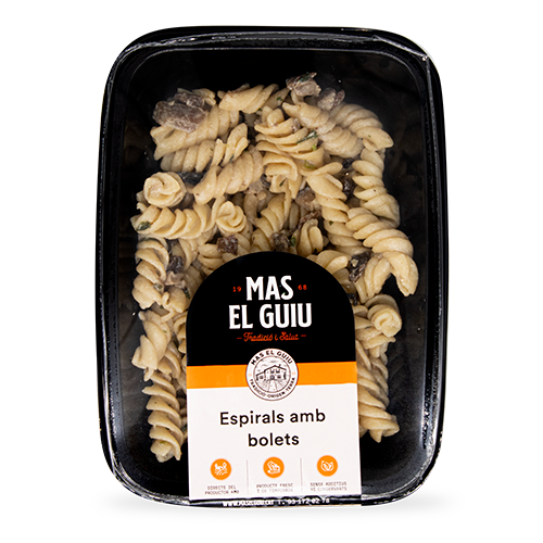 Espirals amb Bolets (250 g) Mas el Guiu