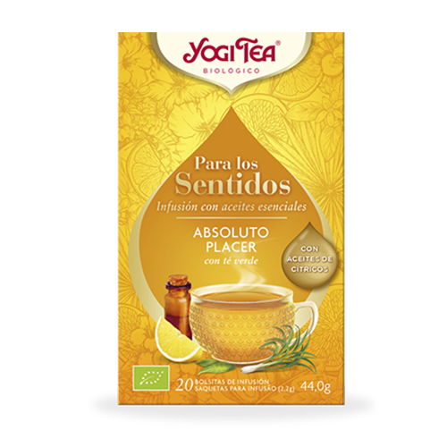 Infusió Yogi Tea Sentits Absolut Plaer