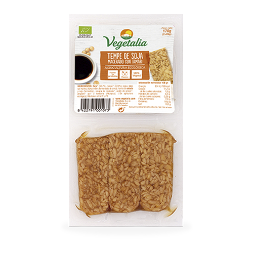 Tempeh de Soja Macerado amb Tamari Bio 2x85g Vegetalia