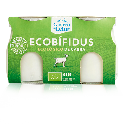 Yogur Ecobifidus Cabra Bio (2x125 g) Cantero de Letur