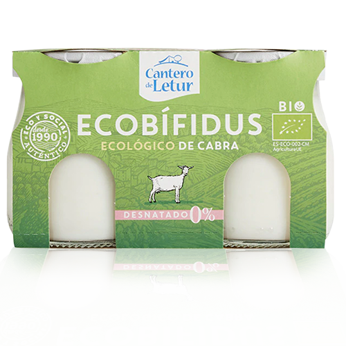 Iogurt Ecobifidus Cabra Desnatat Bio (2x125 g) Cantero de Letur