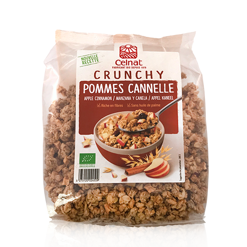 Crunxy Poma i Canyella Bio (500 g) Celnat