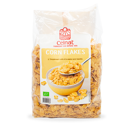 Corn flakes bio (375 g) celnat