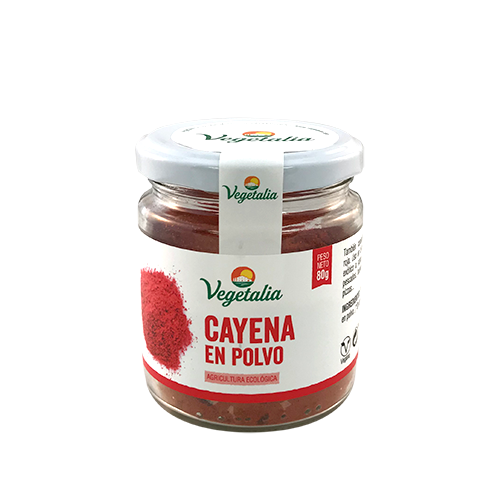 Cayena en Povo Bio (80 g) Vegetalia