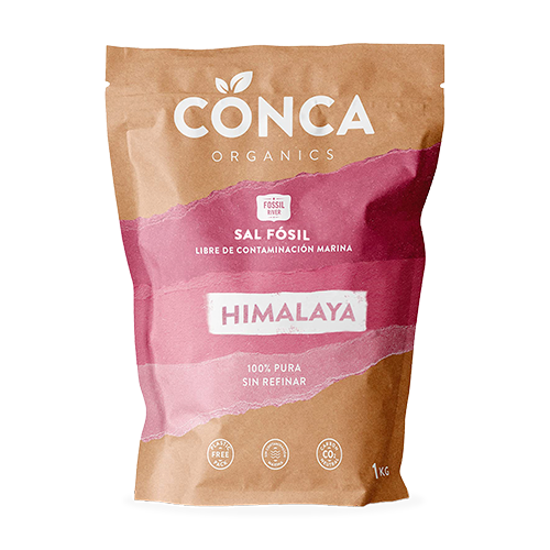 Sal Rosa del Himalaya Sin Micro Plásticos Bio 1kg Herbes de la Conca