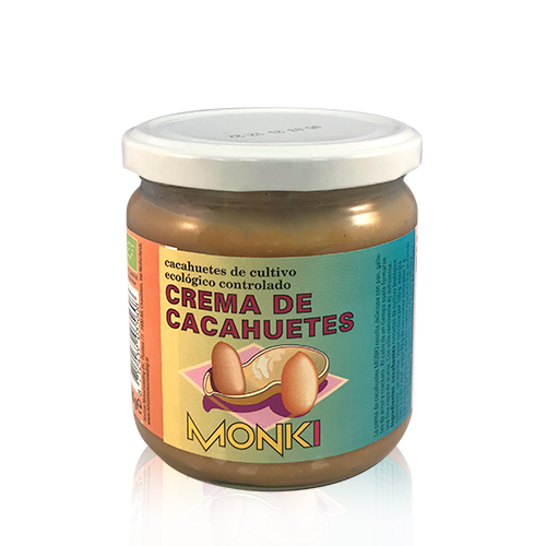 Crema de Cacahuete Bio (330 g) Monki