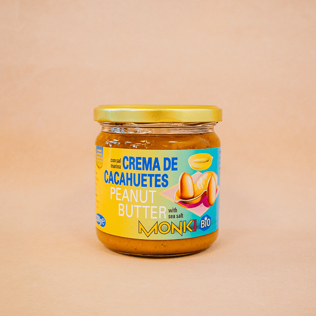 Crema de Cacauet Bio (330 g) Monki
