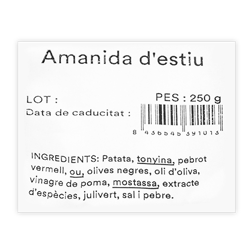 Amanida d'Estiu (250 g) Mas el Guiu