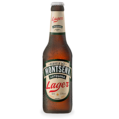 Cerveza Lager (33 cl) Montseny