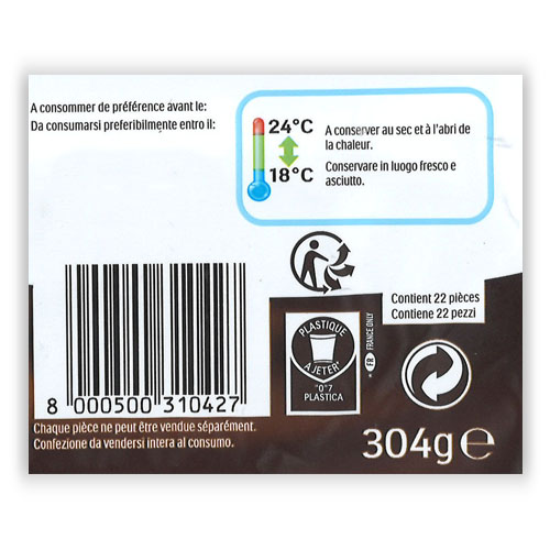 Biscuits 304g Nutella