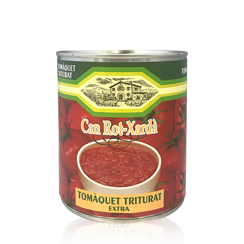 Tomate Natural Triturado en Lata (800 g) Can Rot-Xardà  