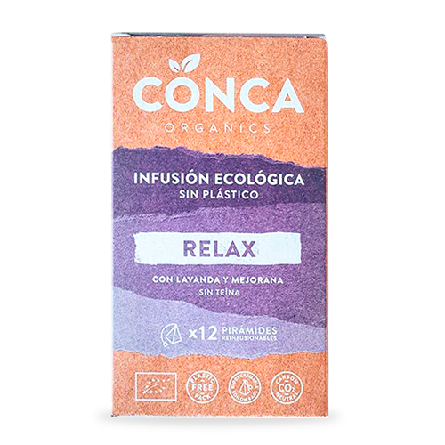 Infusió Relax Bio (12 u) Herbes de la Conca