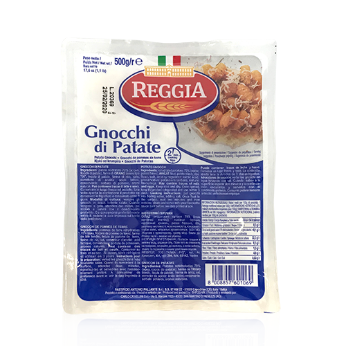 Gnocchi de Patata (500 g) Reggia