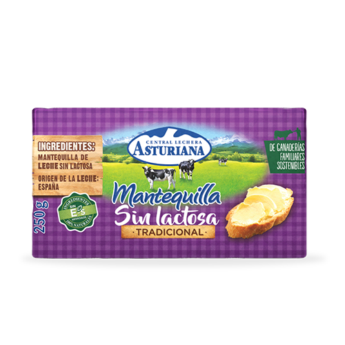 Mantega Lleugera s/lactosa (250 g) Asturiana