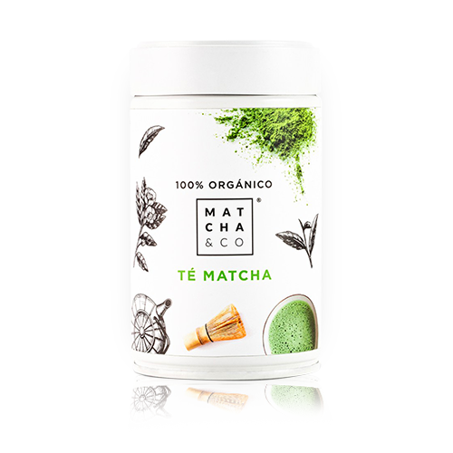 Té macha con colágeno vainilla bio lata 300g matcha & co