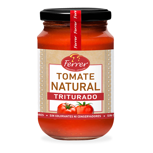 Tomate Natural Triturado (350 g) Ferrer