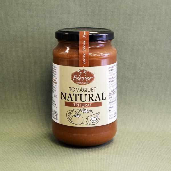 Tomàquet Natural Triturat (350 g) Ferrer