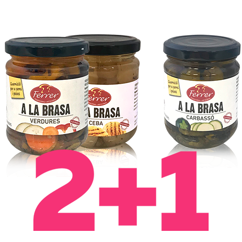 2+1 de regal Conserves a la Brasa Ferrer