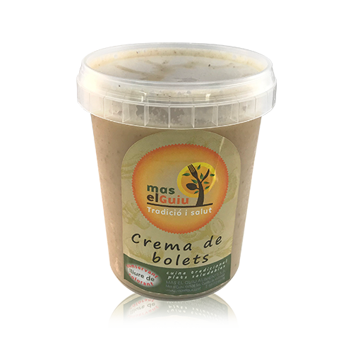 Crema de bolets (0,5 l) Mas el Guiu