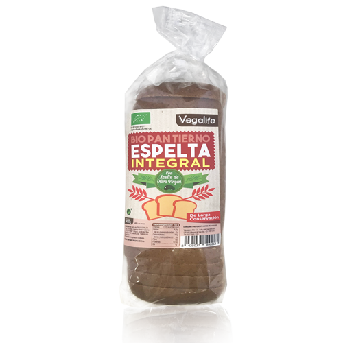 Pa Tendre d'Espelta Integral Bio (400 g) Vegalife