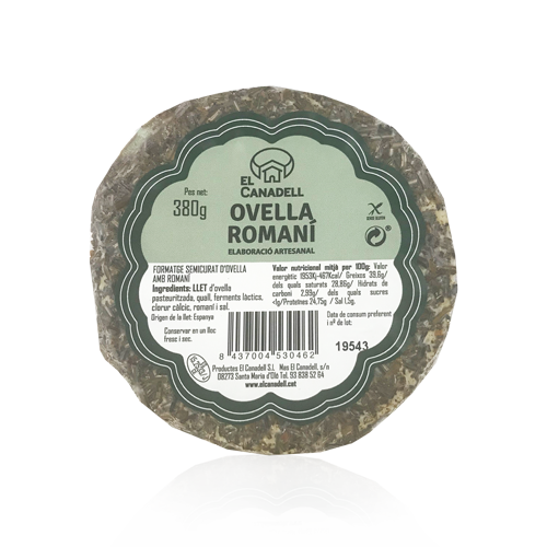 Queso de Oveja Romero (380 g) El Canadell