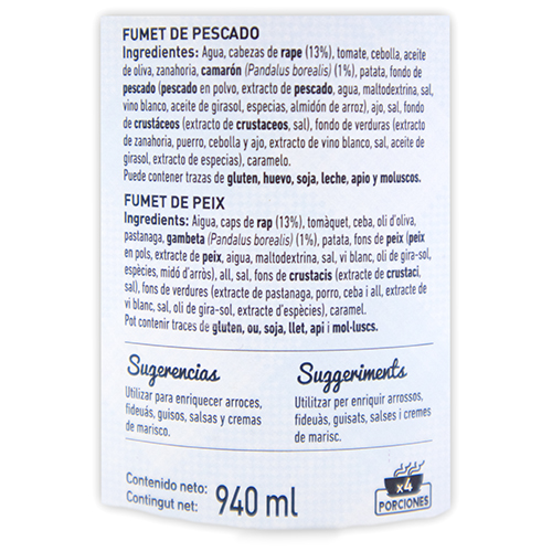 Fumet de Peix (970 ml) Ferrer