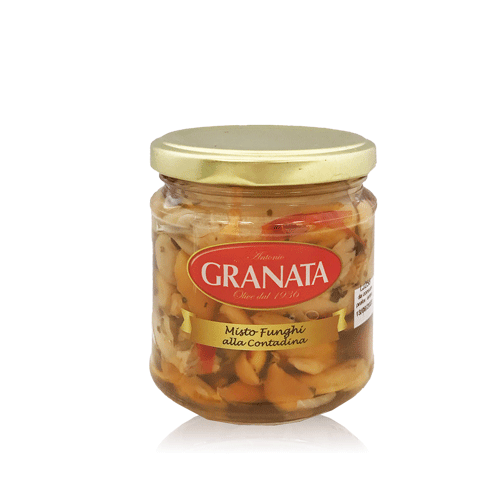 Bolets amb Verdures amb Oli (185 g) Granata