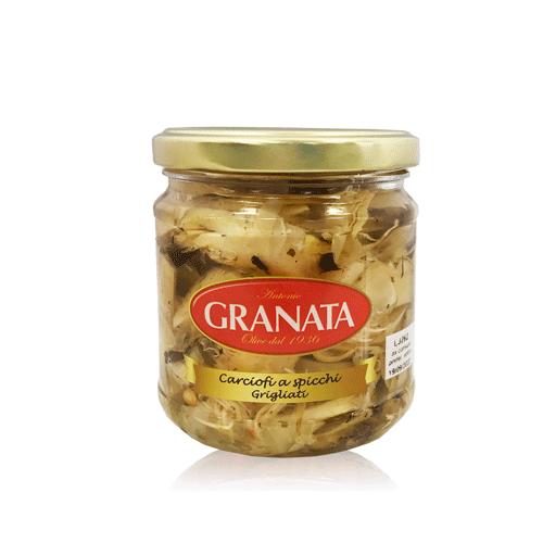 Carxofa a la Brasa amb Oli (185 g) Granata