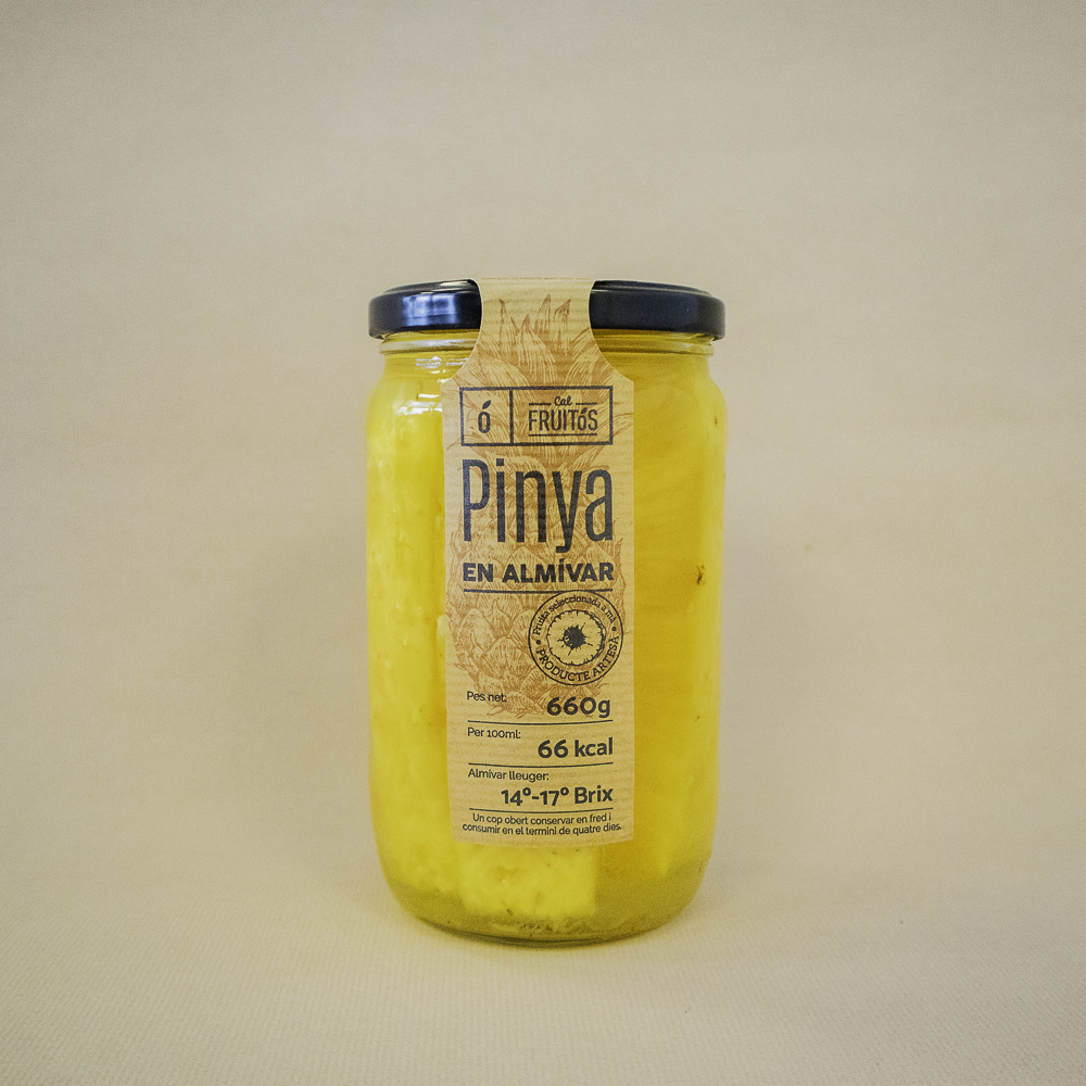 Pinya en Almívar lleuger (660 g) Cal Fruitós