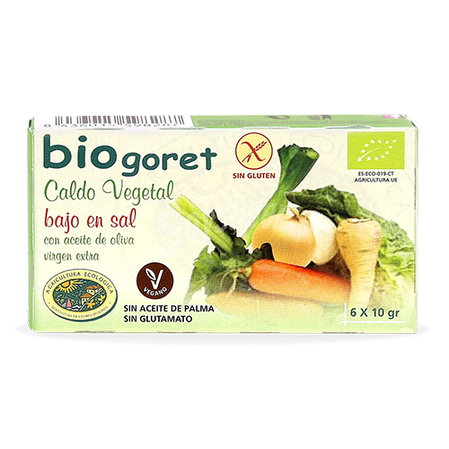 Cubets de Brou Vegetal Bio (6x11 g) Biogoret