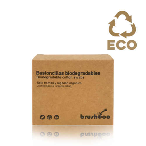 Bastonets Biodegradables (100 u) Brushboo