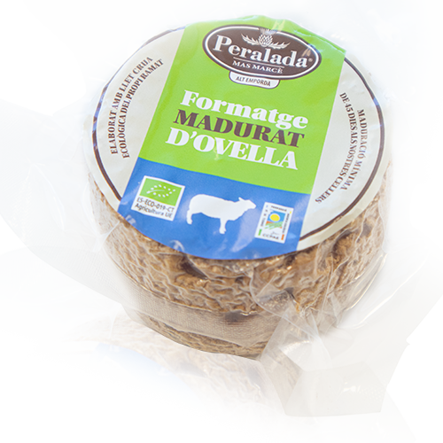 Formatge d'Ovella Madurat Bio (300 g) Peralada