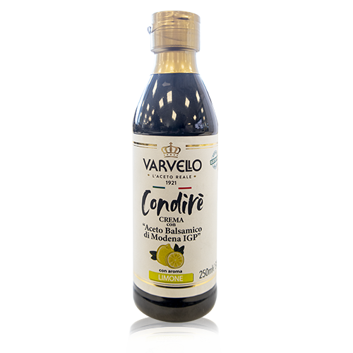 Crema con Aceto Balsámico de Módena Limón 250ml Varvello