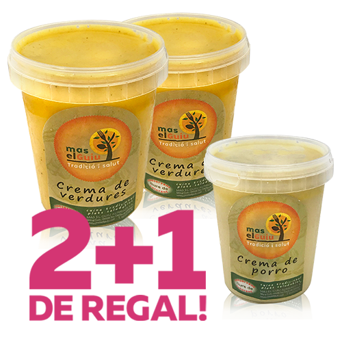 escaramuza esposa impuesto 2+1 de regalo (2u. crema de verduras y crema de puerros 0.5l) | Fruta y verdura Cal Fruitós escaramuza esposa impuesto 2+1 de regalo (2u. crema de verduras y crema de puerros 0.5l) | Fruta y verdura Cal Fruitós