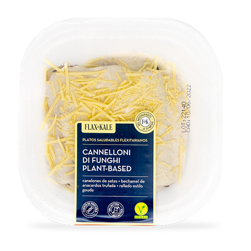 Cannelloni de Bolets Vegà (275 g) Flax & Kale
